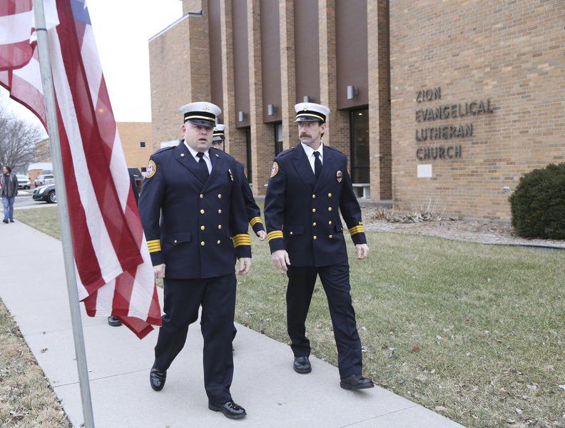 Representatives from Iowa City Fire Department